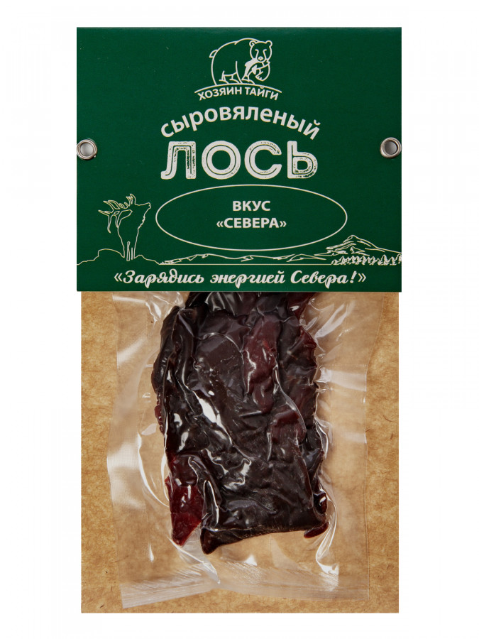 Мясо Лося сыровяленое вкус "Севера"