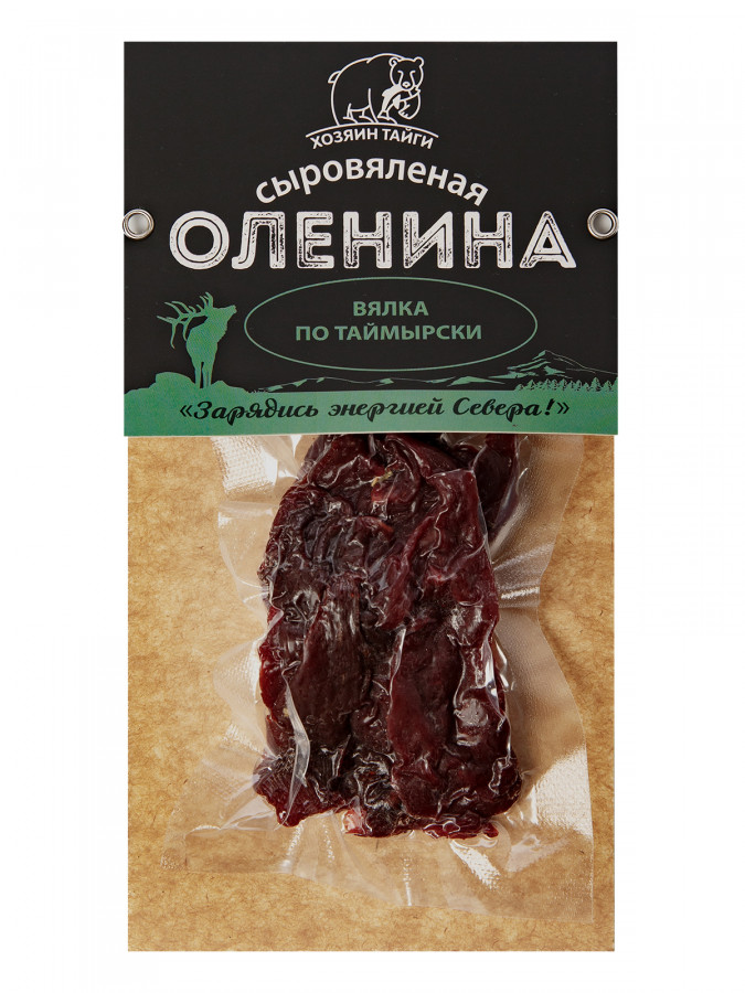 Оленина сыровяленая Вялка по Таймырски. в/у