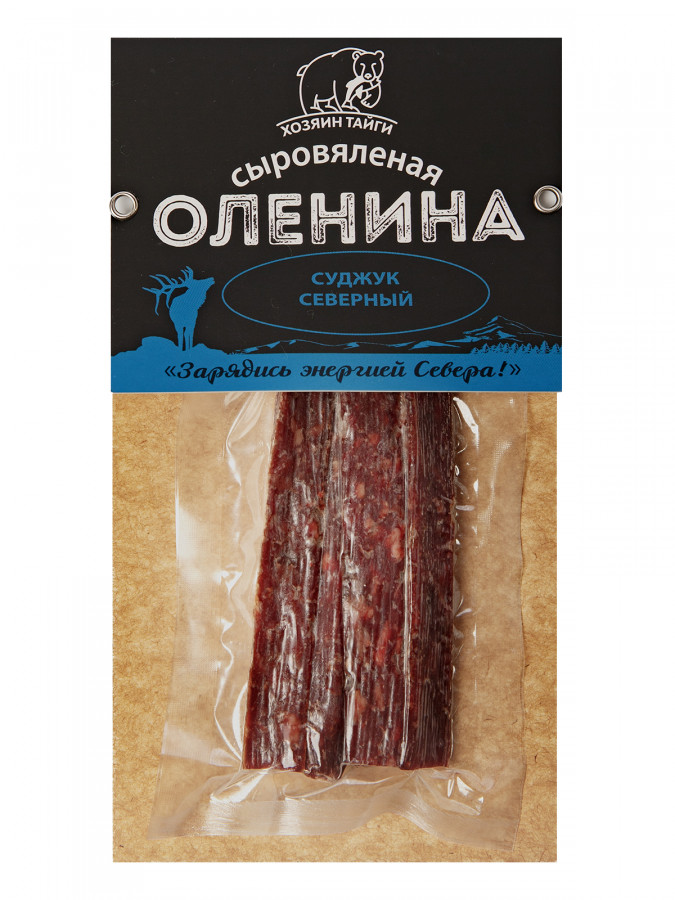 Оленина сыровяленая Суджук Северный. в/у