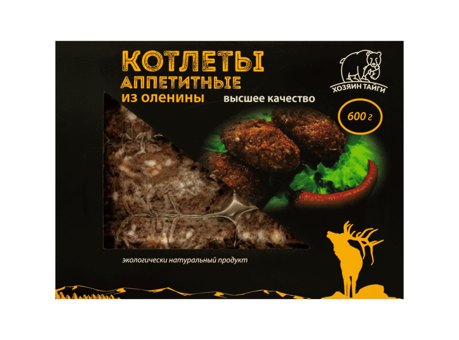Котлеты Аппетитные из оленины