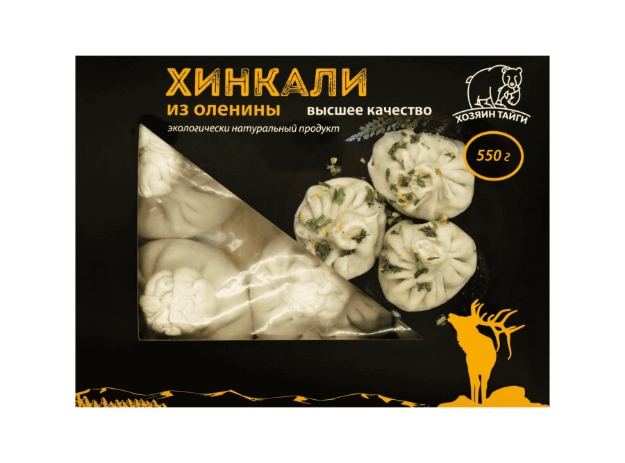 Хинкали из оленины